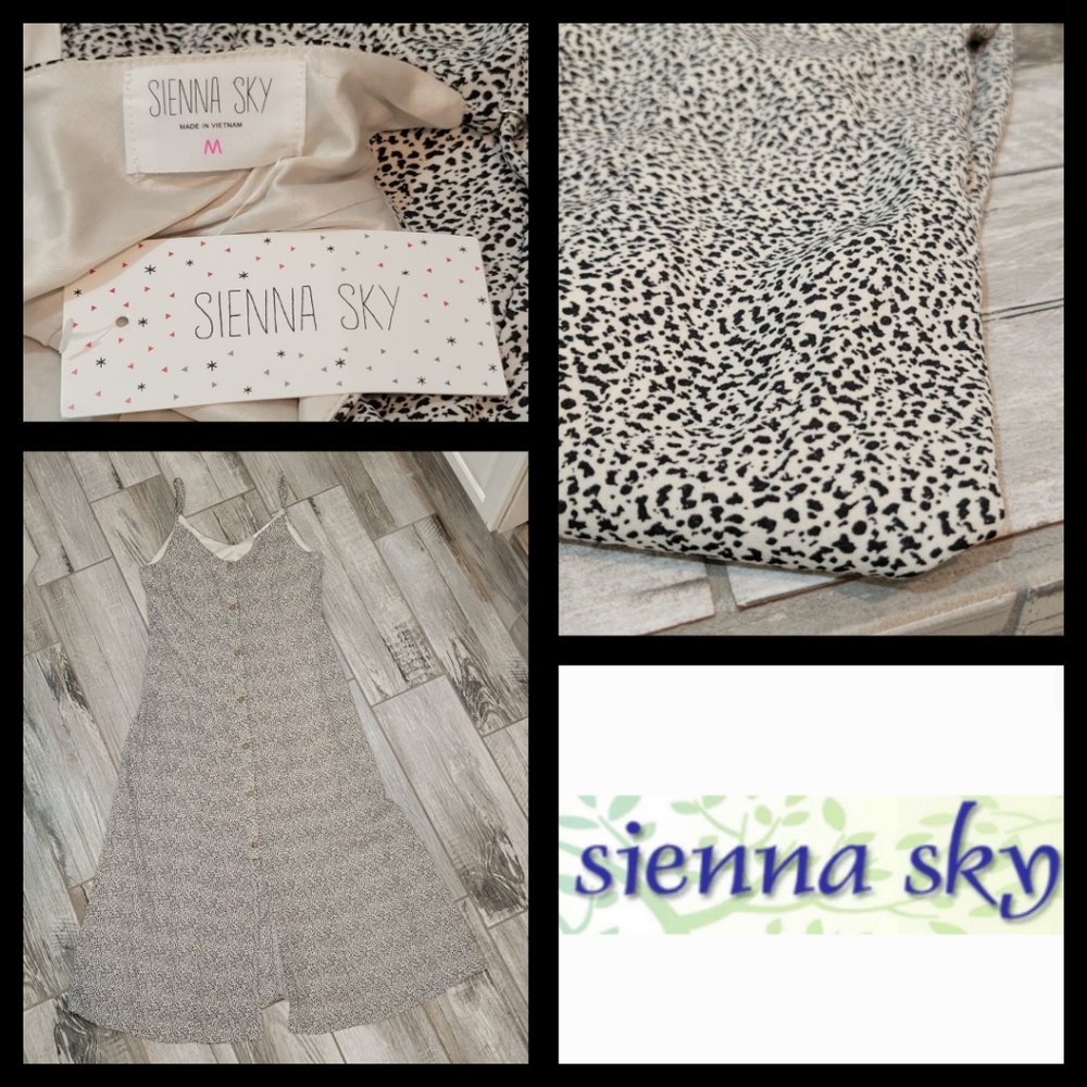 NWT Sienna Sky Spaghetti Strap Maxi Dress